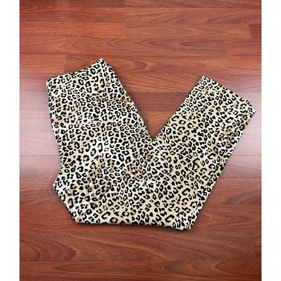 Chico's Pull On Skinny Cheetah Print Slimming Stretch Pants - Picture 7 of 8
